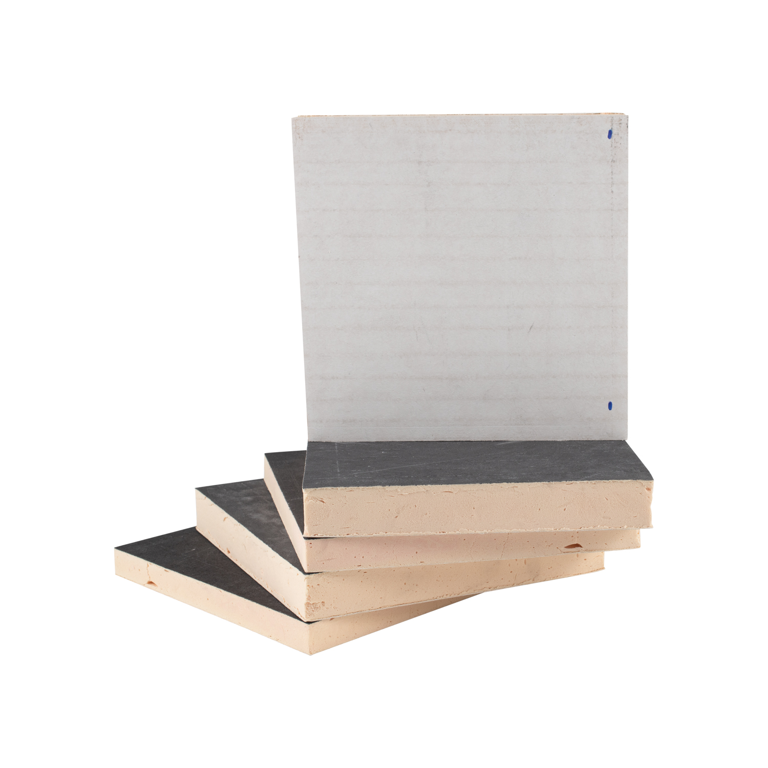 Fiberglass With Cement Coating Phenolic Insulation Board