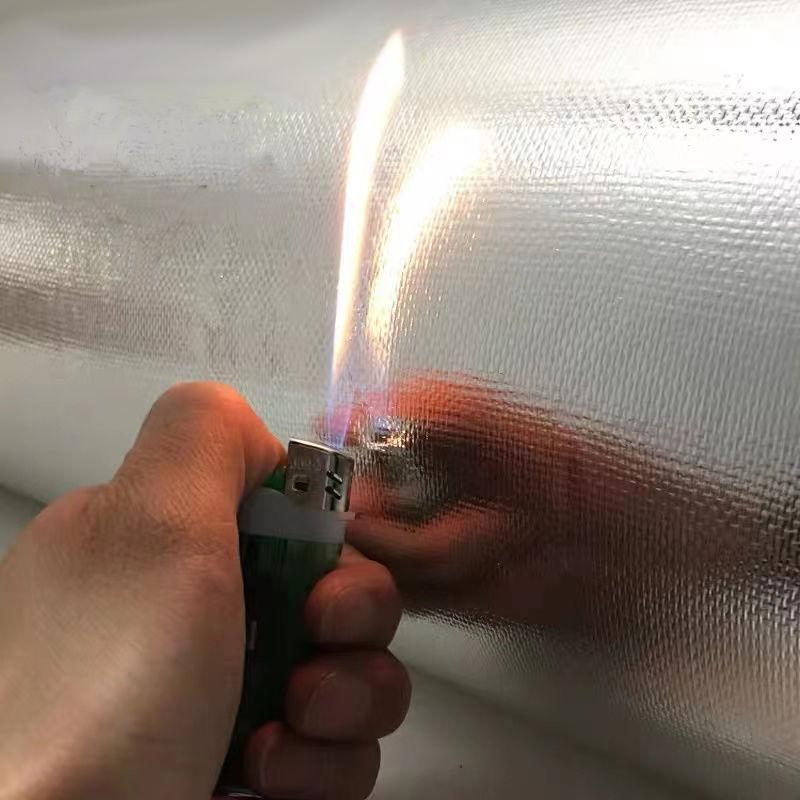 Waterproofing Coated with Aluminum Foil Glass Fiber Cloth