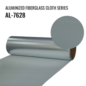 Biaxial Non Woven Fireproof Aluminum Foil Fiberglass Cloth